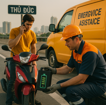 Cứu Hộ Ắc Quy Xe Điện Thủ Đức Tận Nơi – Có Mặt Sau 15 Phút 