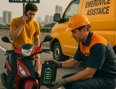 Cứu Hộ Ắc Quy Xe Điện Thủ Đức Tận Nơi – Có Mặt Sau 15 Phút 